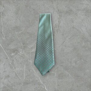 Angelo Bosani Designer Necktie 100% Silk Made in Italy Teal Brown Men's‎ Tie